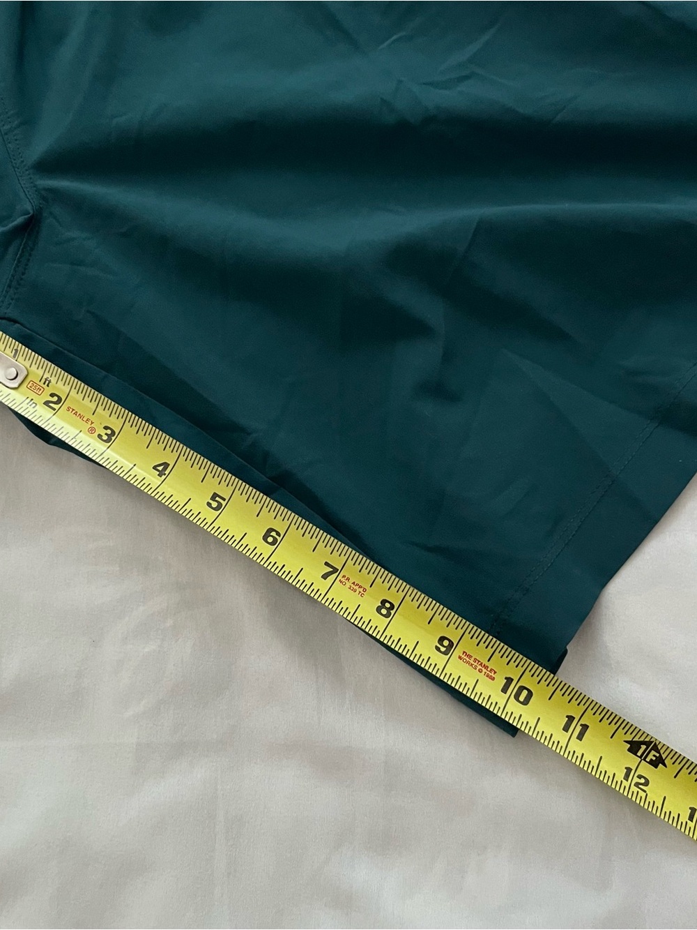 PrAna Vargas Yoga Kelly Green Shorts Athletic Lightweight Elastic Waist XL - Picture 9 of 11
